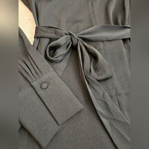 Banana Republic Black Silky Dress